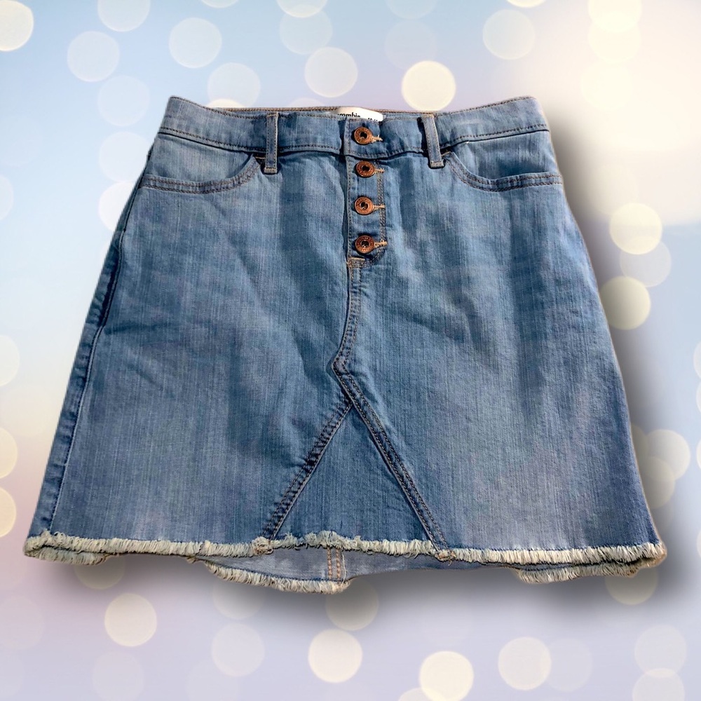 Abercrombie Kids Girls Denim Skirt SZ 13/14